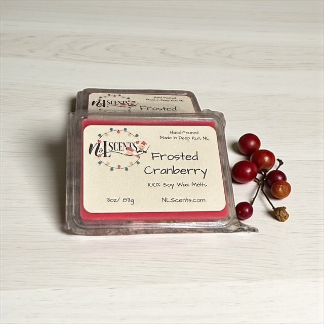 Frosted Cranberry wax melts