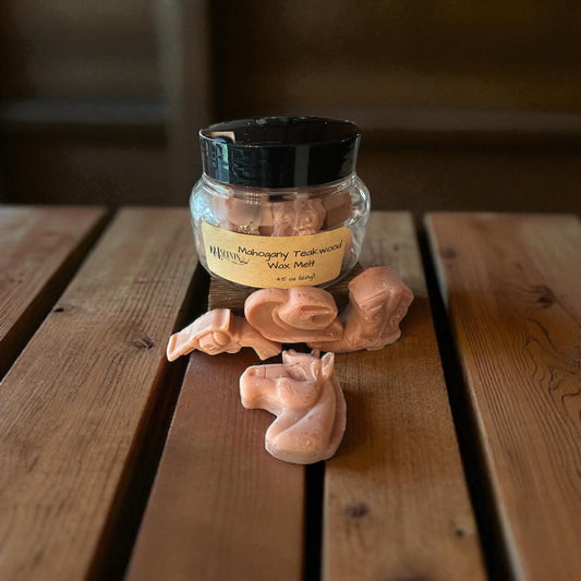 Mahogany Teakwood Cowboy Wax Melts - Small