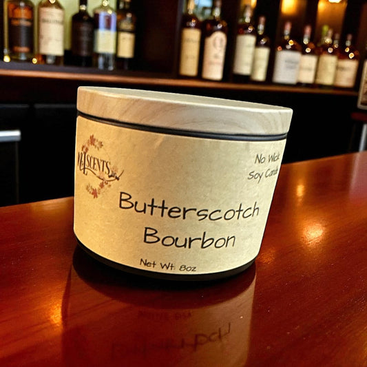 Butterscotch & Bourbon No Wick Candle