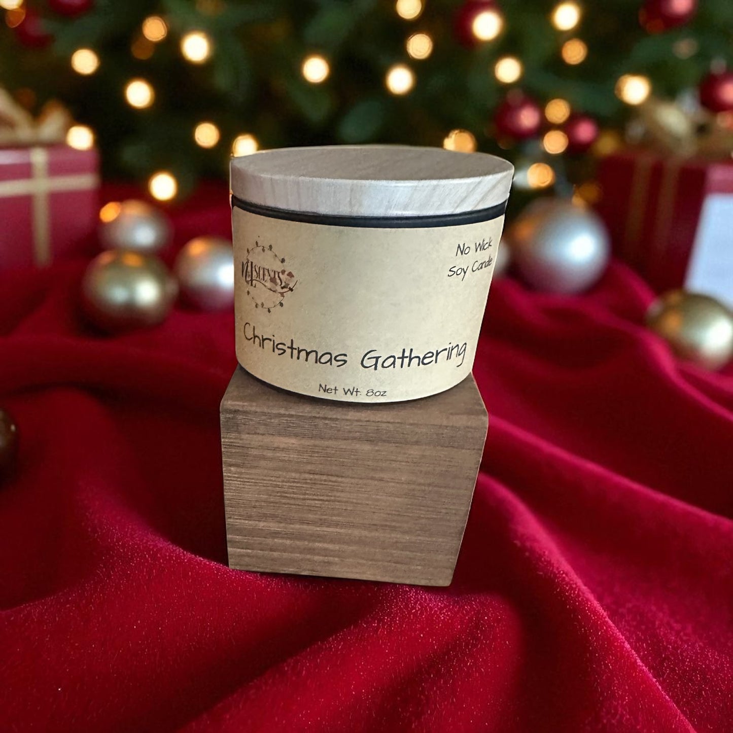 Christmas Gathering No Wick Candle