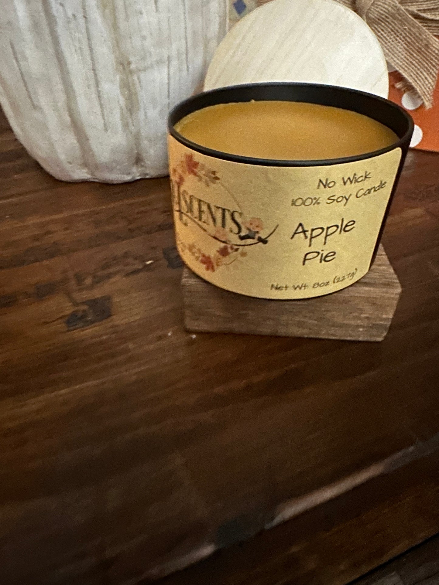 Apple Pie No Wick Candle