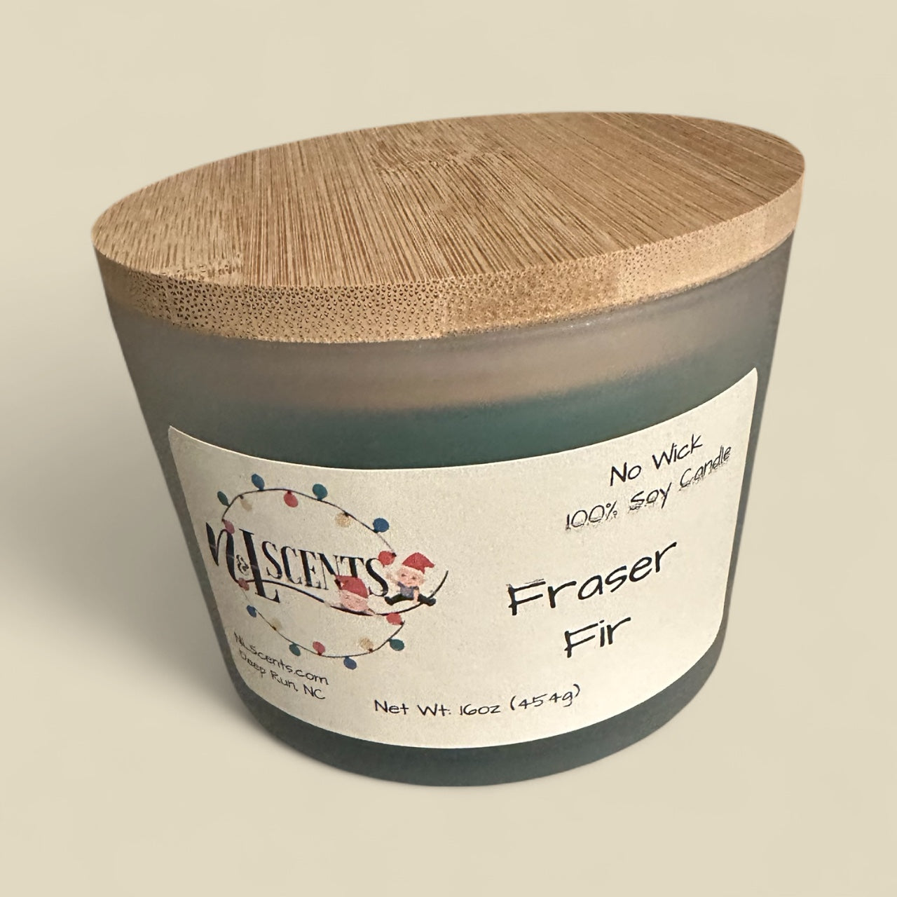 Fraser Fir 16 oz wickless candle