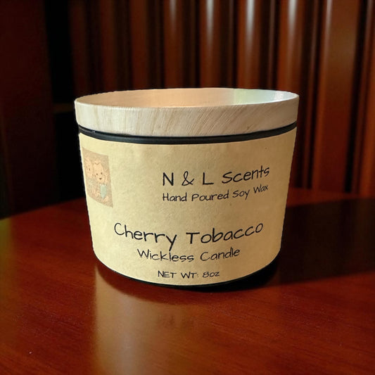 Cherry Tobacco No Wick Candle