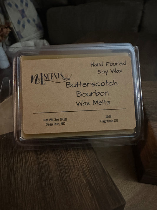 Butterscotch & Bourbon Wax Melts