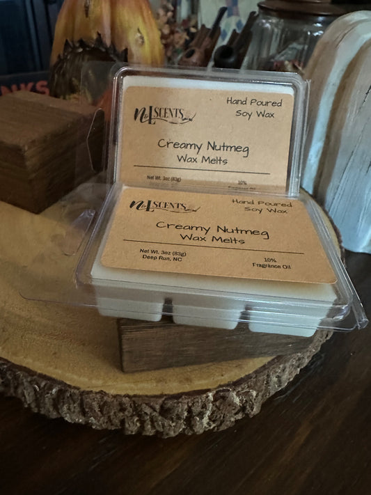 Creamy Nutmeg Wax Melts