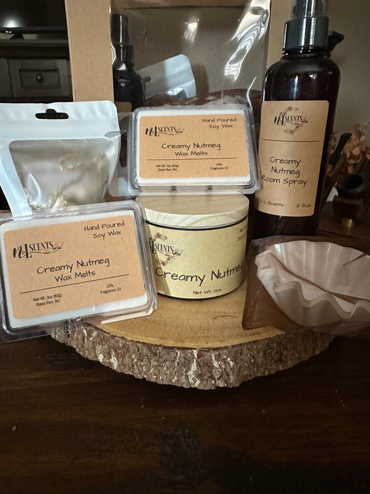 Creamy Nutmeg Gift Set