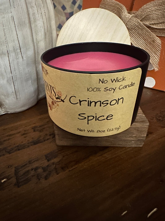 Crimson Spice No Wick Candle