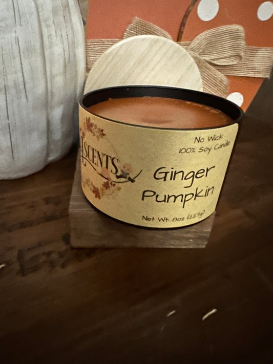 Ginger Pumpkin No Wick Candle