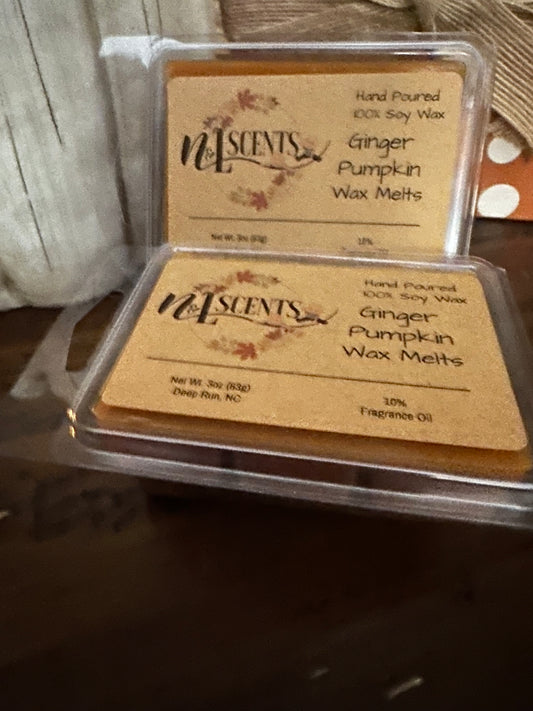 Ginger Pumpkin Wax Melts