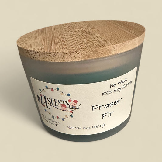 Fraser Fir 16 oz wickless candle