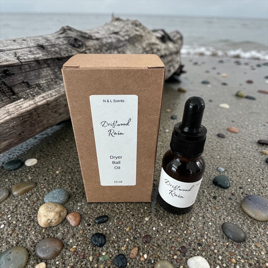 Driftwood Rain Wool Dryer Balls Refill Oil