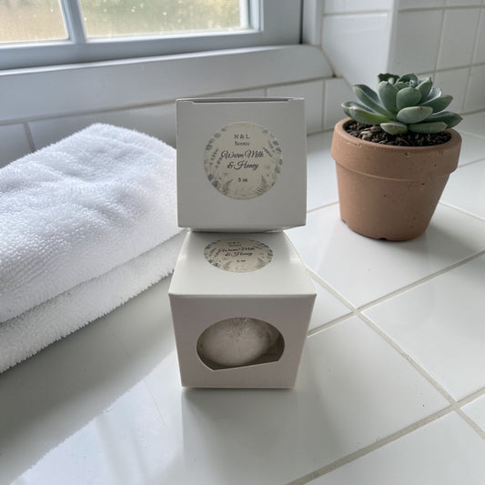 Warm Milk & Honey Bath Bomb - XL