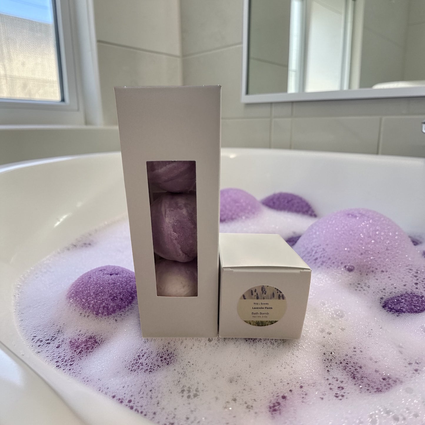Lavender Fields Bath Bomb Set